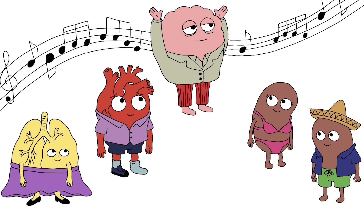 The Organ Orchestra characters